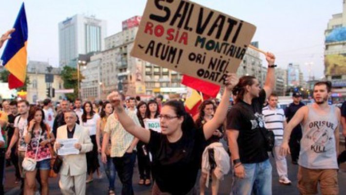 Protestele continuă în Capitală